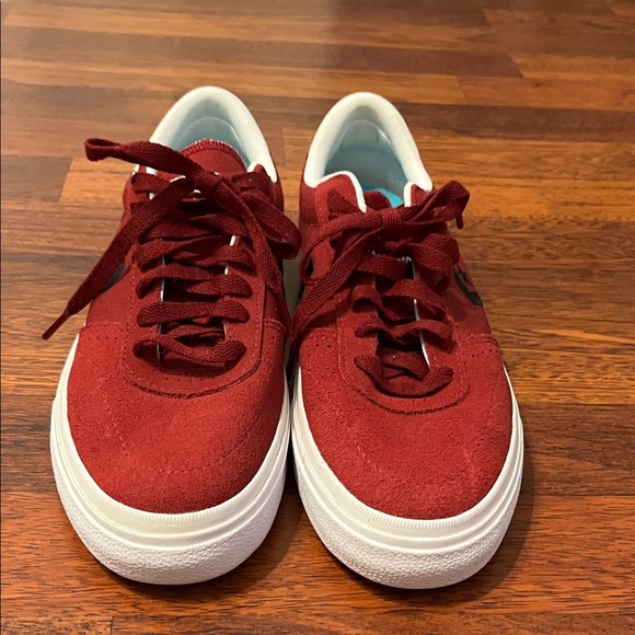 Converse All Star Men's Red and Black Sneakers - Picture 3 of 10